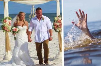 The Groom Didn’t Expect To Dive In The Ocean!